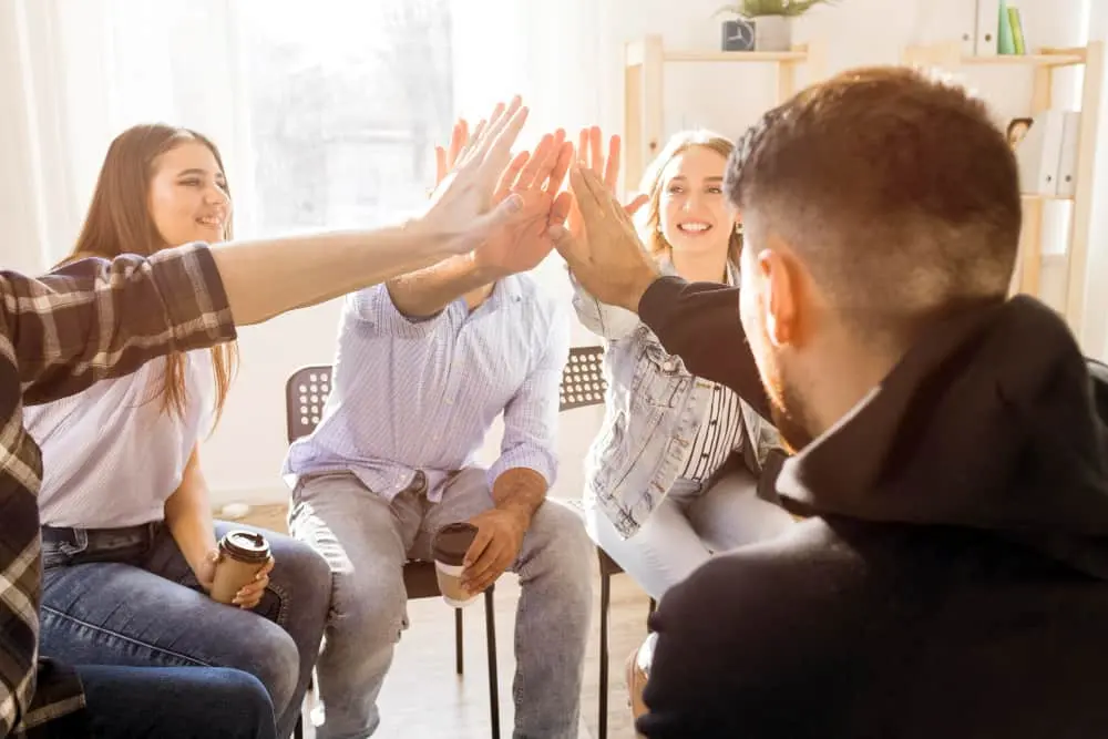 group mutual support are meant to encourage members to develop the ability to regulate emotions, increase insight, and enhance the capacity to delay gratification.